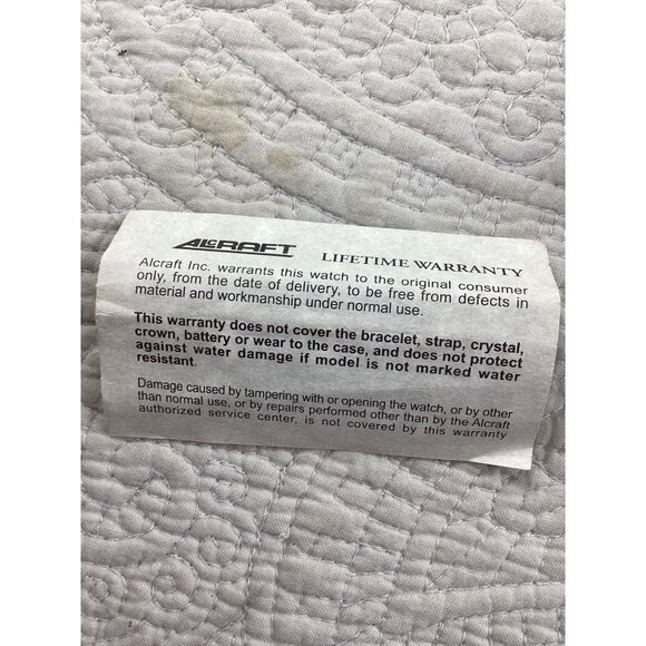 Vintage Valvoline 150 9002 Ladies Watch 2006*Brown Leather Strap*Needs Battery - Picture 5 of 8